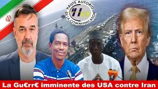 La Gu€rr€ imminente des USA contre Iran ,  Régularisation des web Tv et influenceurs , attention !