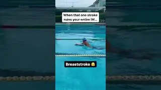 Swimmer Problems: When that ONE stroke ruins your entire IM....