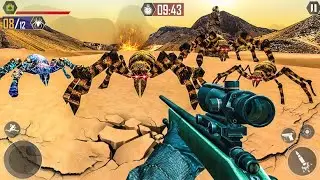 Spider Hunter Assassin Game - Offline Android Gameplay