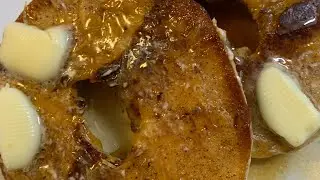 French Toast Bagel. How to make the best French Toast