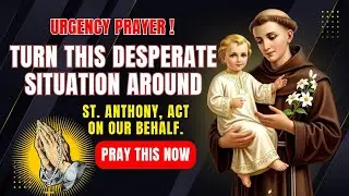 TURN THIS DESPERATE SITUATION AROUND, St. Anthony, ACT on our behalf