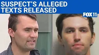 Charlie Kirk funeral to be held at 60,000-seat stadium; Suspect's text messages released