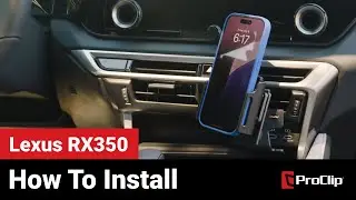 Lexus RX350 - How-To Install Center Mount (855899)