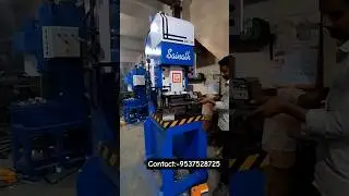 hydraulic 20 to double action #embossing #capsule #cuttingdies #machine