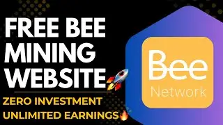Bee network registration || free mining || #crypto #mining #cryptocurrency