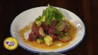 Tuna Poke with Saltine