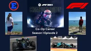 Wan&rsquo;s Try Not Crash Challenge: Level Impossible | F1 23 Co-Op Career Season 1 Episode 2