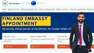 Как записаться на прием в посольстве Финляндии в VFS Global