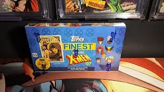 2025 Topps Finest X-Men '97 Hobby Box Break! Awesome!!