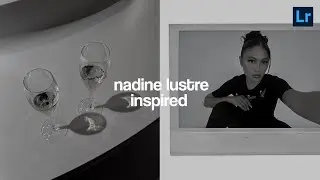 Вдохновение в стиле @nadinelustre (ч/б) | Лента Instagram | Бесплатные пресеты для Lightroom