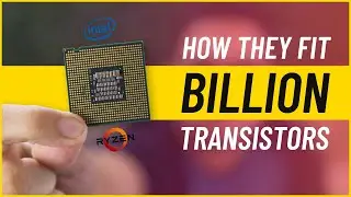 How they fit billions of transistors in a chip? (Hindi)