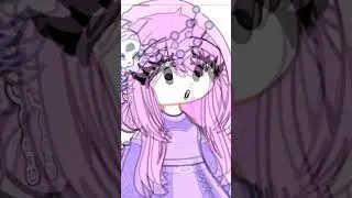 OMG it's worse than we thought, they made her emo! gacha Trend/Meme #gacha #trend #gachashorts #meme