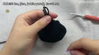 MYC01: Penguin-3: How to crochet the penguin's main body ?