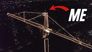 ЭПИЧЕСКИЙ подъём на 200-метровом кране в Амстердаме 😲