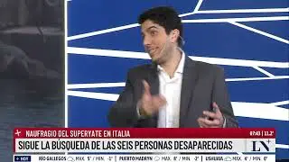 Naufragio del superyate en Italia: sigue la búsqueda de las seis personas desaparecidas