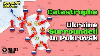 Catastrophe. Ukraine Surrounded In Pokrovsk. Russia Did Not Let Them Withdraw. Front Update.