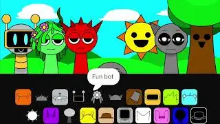 incredibox sprunki sinner edition Animation Videos। Gray sus Raddy creative music animation