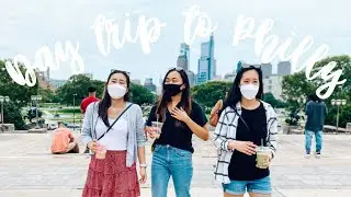 PHILLY TRAVEL VLOG | day trip to Philly