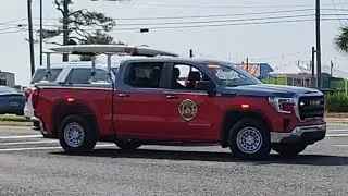 Navarre Beach Fire Rescue Beach 49 Responding