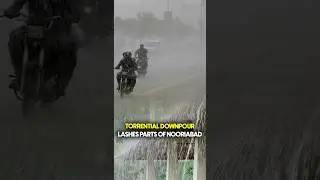 Torrential Downpour Lashes Parts Of Nooriabad | Geo News English