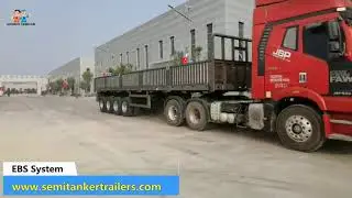 High quality semi trailer with EBS System