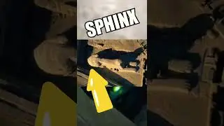 A RARE Look INSIDE the Sphinx at Giza ! 👀 😯 #shorts