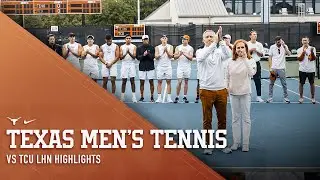 Texas Men's Tennis vs TCU LHN Highlights [March 24, 2024]