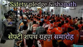 Safety pledge shapath Safety and Health pledge/Oath