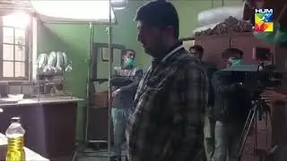 BTS | Iqra Aziz & Hadiqa Kiani On The Sets Of Raqeeb Se |  Raqeeb Se | HUM TV