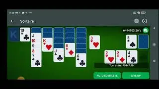 SOLITAIRE GAME 3A49J7A #1xgames #1xbet #melbet #Betwinner #Linebet #22bet #888starz #megapari