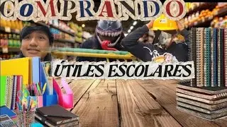 COMPRANDO LOS UTILES ESCOLARES 💆🏽‍♂️ AJJAJA