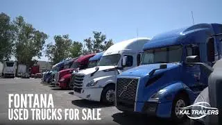 Fontana Used Trucks for Sale - Freightliner, Volvo, Kenworth and More | Kal Trailers & Leasing Inc.