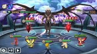 Summoners War The King Of TOAH 100 Daphnis The fire Fairy King