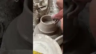 Making ceramic vase #how #share #shorts #vase