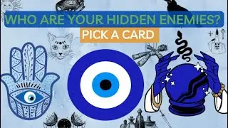 WHO ARE YOUR HIDDEN ENEMIES? 👀🕯️🪬PICK A CARD| 🔮 PSYCHIC TAROT READING