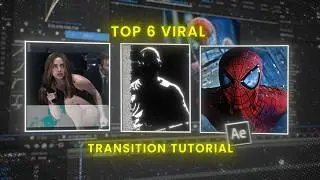 Top 6 Viral Regular  Using Transitions In After Effects | Tutorial