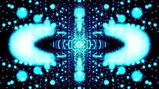 Flying through spheres of light V1 - free stock footage