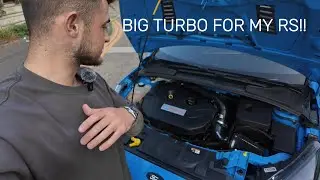 BIG TURBO ON MY FORD FOCUS RS + NEW CAMERA!