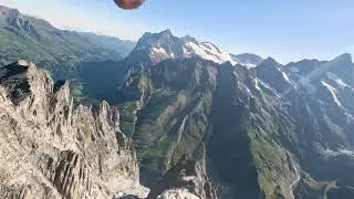 WORLD'S MOST EXTREME WING SUIT FLIGHT OVER EIGER!