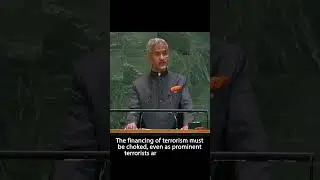 EAM Dr. S. Jaishankar on countering state-sponsored terrorism. (EAM&rsquo;s Statement at 80th UNGA)
