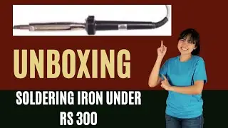 SOLDERING IRON 60 watt unboxing and review with price.