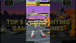 5 Best SNES Fighting Games #shorts #fightinggame #snes #retrogaming