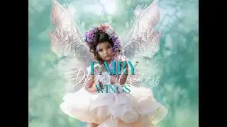 How to use use fairy wing overlays to creat fairy photos.