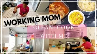 After Work Clean + Cook #Withme | Working Mom Cleaning Motivation 2020 | MyStyleMyHome