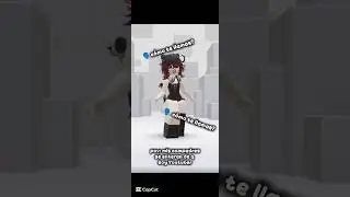 🗣️C&oacute;mo te llamas?// Cc: una chica de yt (no me acuerdo el nombre) #roblox #mm2 #shorts #humor