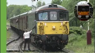 Trains at Ramsbottom - East Lancs Diesel Gala 2021