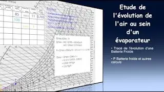 #104 Etude de l'évolution de l'air au sein d'un évaporateur