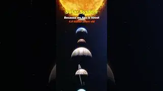 Solar System vs Kepler 444 🤯☠️ #space #solarsystem #universe