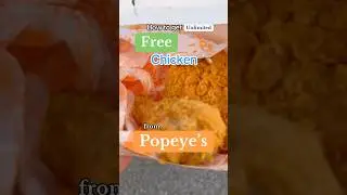 Here&rsquo;s how to get unlimited FREE food from Popeye&rsquo;s&hellip;