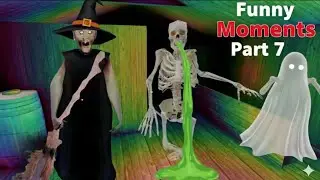 Granny Halloween Update 🎃😱 | Funniest Skeleton Scene Ever 🤣 | Part 7
